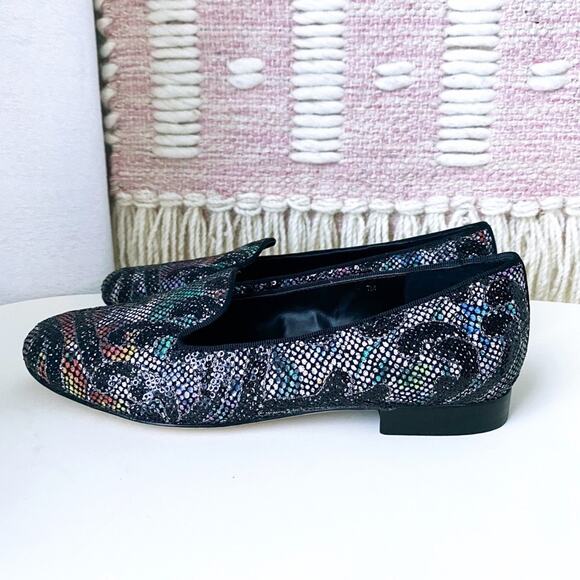 Vaneli Arlen Multi Sequined Flat Slip On Loafers Women’s 7 - Picture 5 of 8